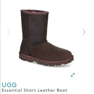Leather Brown Uggs